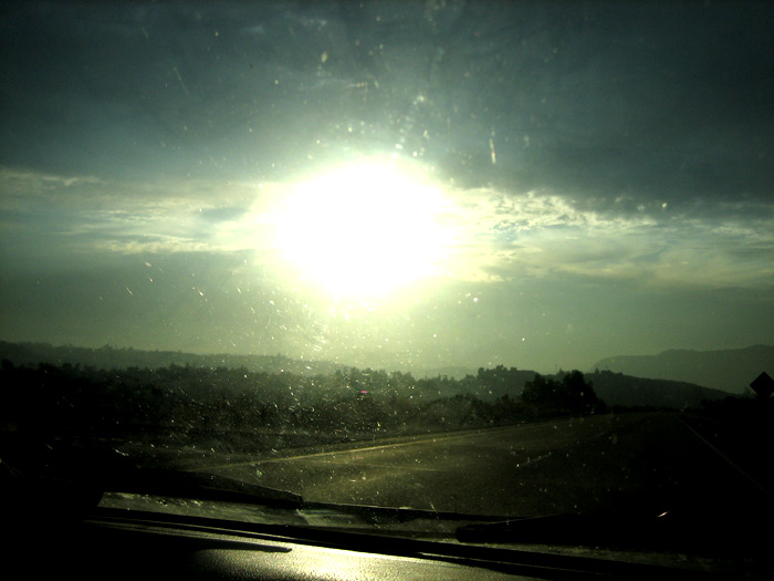 glare